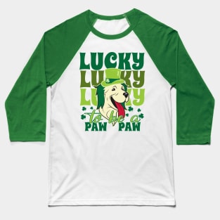 LUCKY TO BE A PAW PAW Baseball T-Shirt